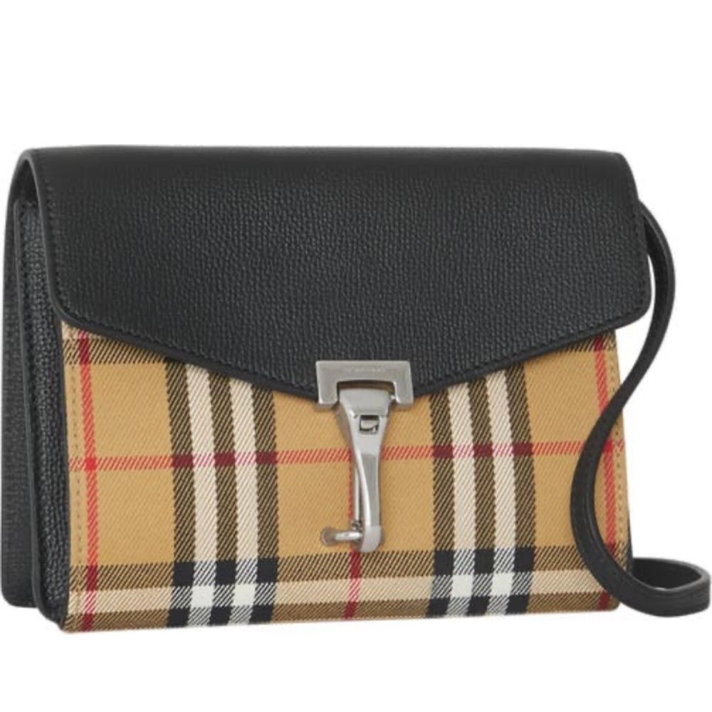 Burberry Baby Macken Vintage Check Derby Leather